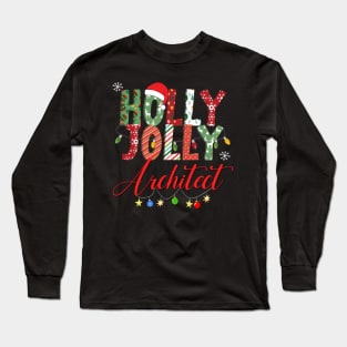 Holly Jolly Architect Long Sleeve T-Shirt